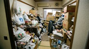 アパートのゴミ屋敷清掃費用を間取り別に解説。階段・エレベーター・駐車場など、アパート特有の条件が費用にどう影響するかを実例付きで紹介。自分のケースの概算費用が分かる5 welcome判断フローも掲載。