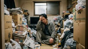 ゴミ屋敷になる心理を現場の声から解説。捨てる判断が怖い、物が自分を守る感覚など依頼者の本音をもとに、孤独感・喪失体験・ADHD傾向などの背景を整理。家族が本人に切り出す時の声かけ台本とNGワードも紹介し、心理に配慮した片付け方と相談タイミングを具体的に提案します。