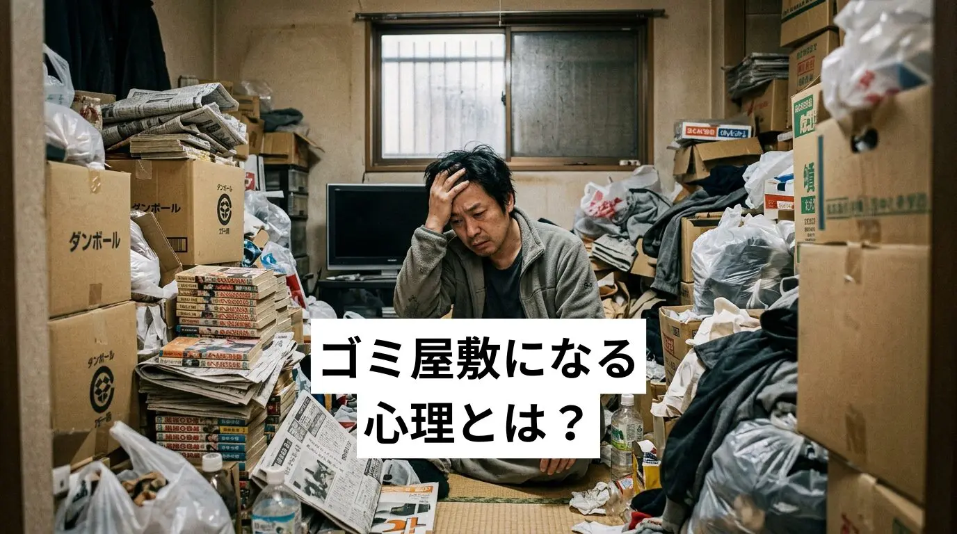 ゴミ屋敷・汚部屋になる心理とは？現場で聞いた本音と家族の接し方