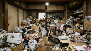 猫を飼っているうちに部屋がゴミ屋敷になってしまった、または家族の家が猫屋敷化していると気づいた方へ。セルフネグレクトとの関係、危険サインの見分け方、家族への切り出し方、業者への依頼の流れまでを丁寧に解説します。猫を手放さなくても解決できる方法があります。