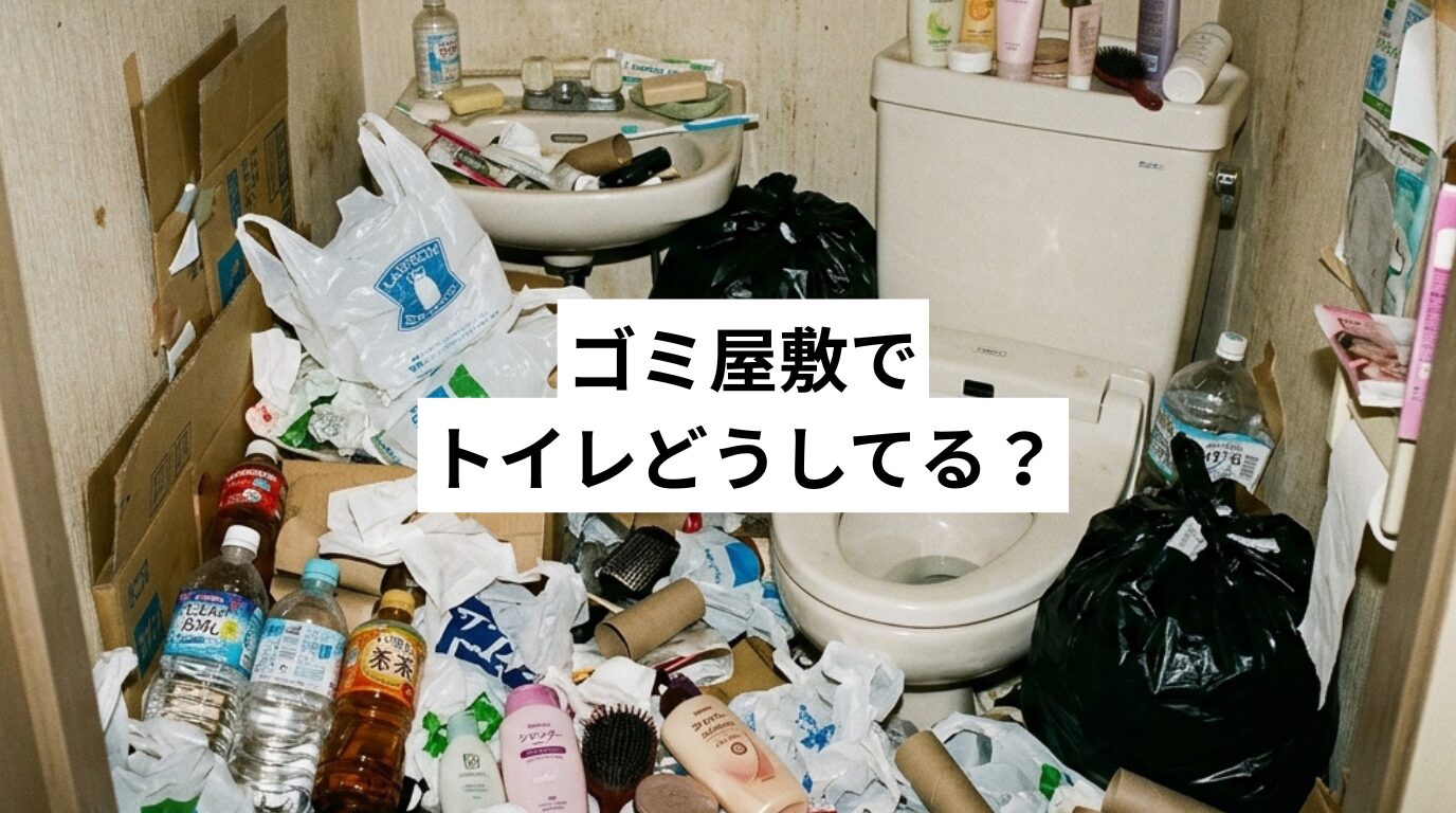 ゴミ屋敷でトイレどうしてる？女性の実態・健康リスク・解決策を現場目線で解説