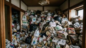 ゴミ屋敷の同居・家族問題に悩む方へ。義実家との同居が不安、同居家族が共有スペースをゴミ屋敷化させて困っている方向けに、本人を責めず近隣にもバレずに解決する切り出し方・進め方・費用目安・再発防止までをプロが解説します。