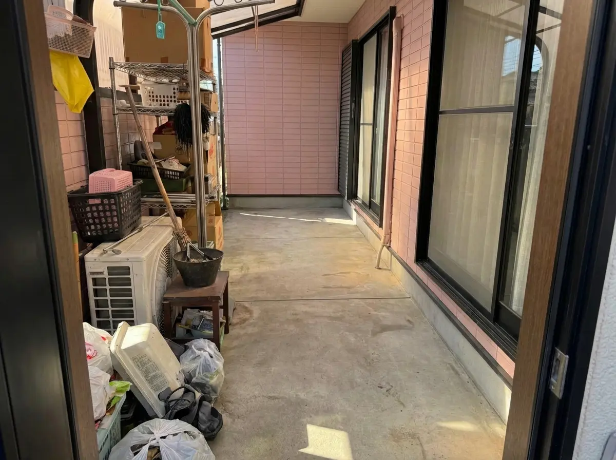 1Kのゴミ屋敷片付け実績 愛知県 名古屋市中村区 旧市街 集合住宅_片付け後_35520
