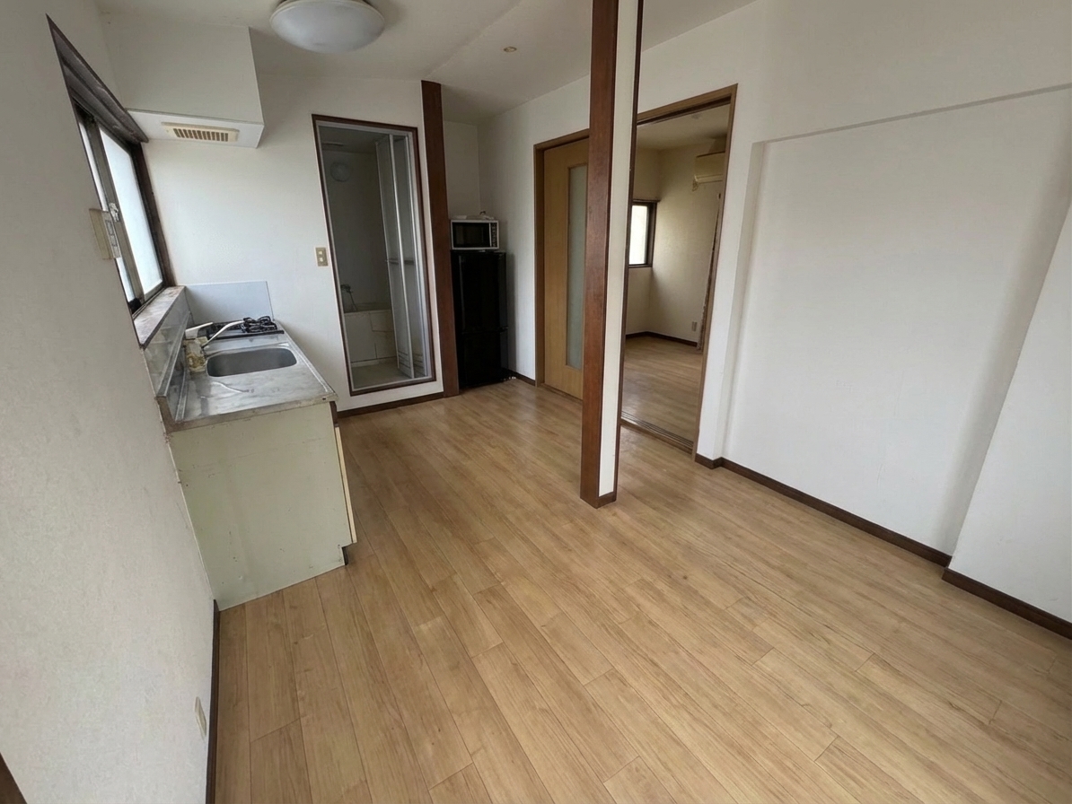 1DKのゴミ屋敷片付け実績 鹿児島県 日置市 旧市街 一軒家_片付け後_37090