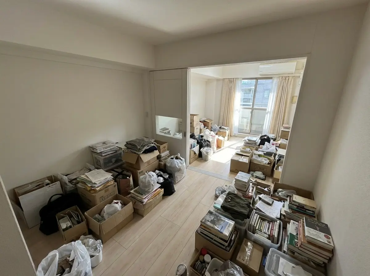 3DKのゴミ屋敷片付け実績 愛知県 名古屋市天白区 旧市街 一軒家_片付け前_36272
