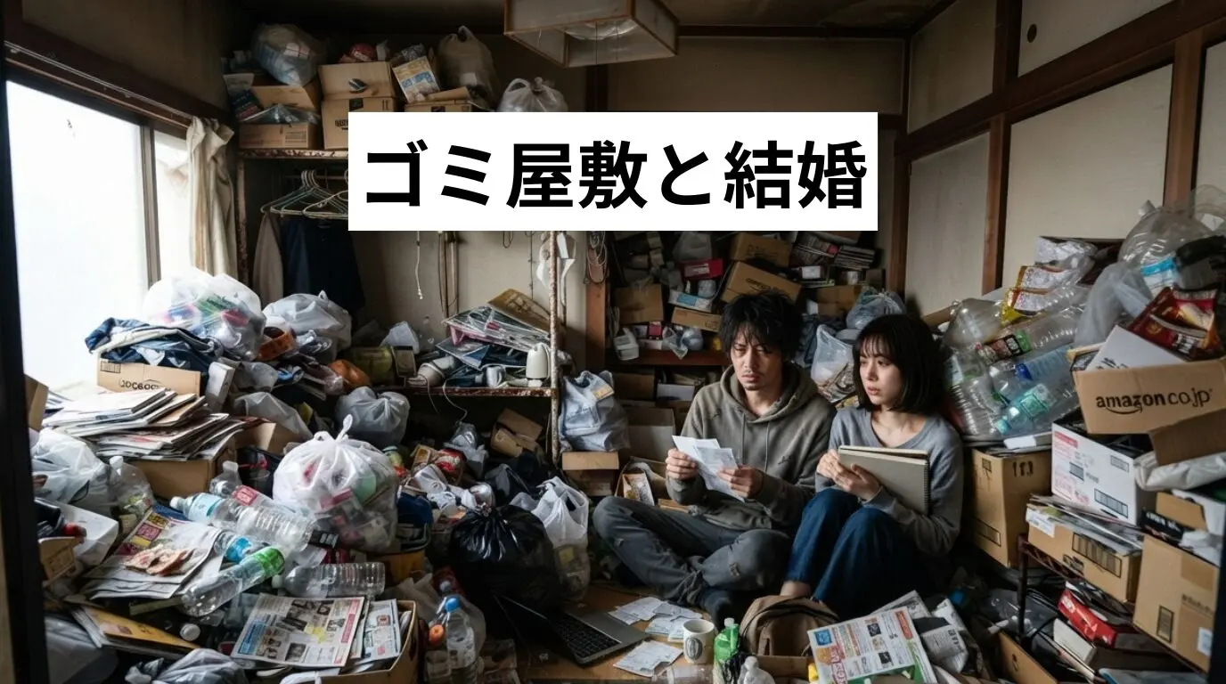 ゴミ屋敷・汚部屋と結婚｜実家がバレると危ない？両家挨拶までに間に合わせる解決法・費用目安