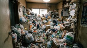 ゴミ屋敷レベル1の特徴や「自力で片付けられるか」の判断基準をわかりやすく解説。全5段階の中での位置づけ、片付けの手順、かかる時間、業者に頼んだ場合の費用目安まで網羅。近隣バレ対策や再発防止のコツも紹介し、早めに動きたい方の不安を解消します。