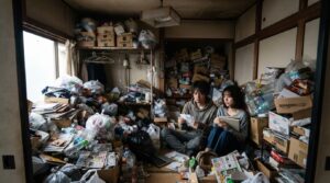 結婚を控え、実家のゴミ屋敷が両家顔合わせや同居で問題になるか不安な方へ。影響が出やすい場面、自力か業者かの判断、親の説得の伝え方、費用目安、相手や近所にバレずに期限内で片付ける進め方までまとめて解説。全国対応・分割払い・追加料金なしで相談できます。