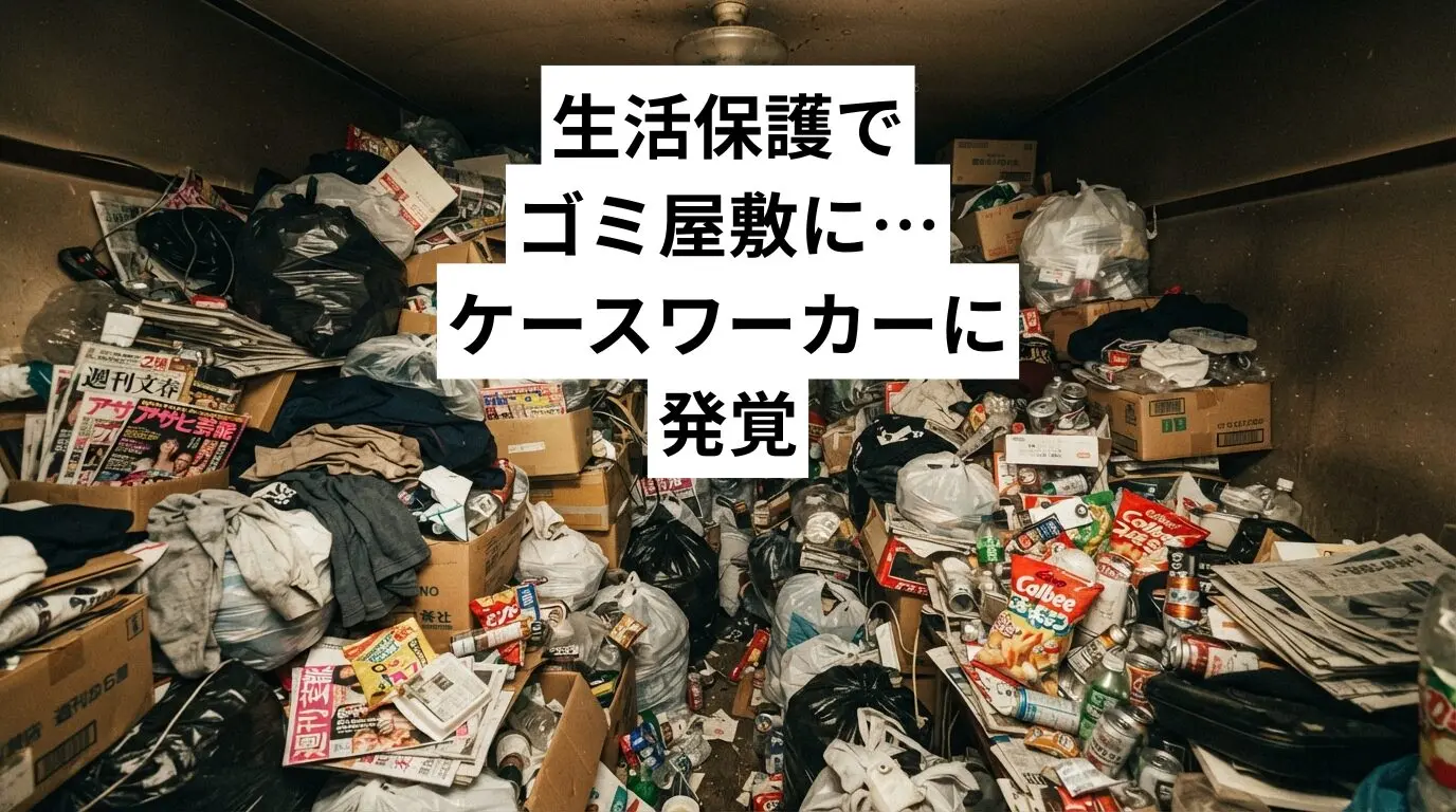 生活保護でゴミ屋敷・汚部屋に…ケースワーカーに発覚・退去時の対応と費用の目安を解説
